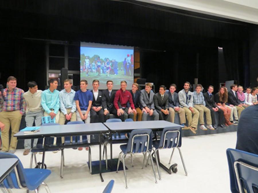 Senior runners are recognized for amazing accomplishments from the season
