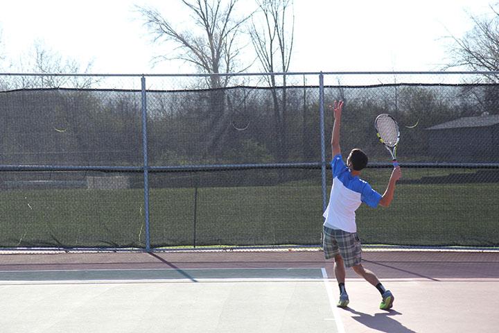 Photo+Gallery%3A+Boys+Varisty+Tennis+match+at+Eureka