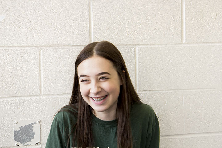 Madelyn Berzon, sophomore, discusses her favorite extracurricular activity. 