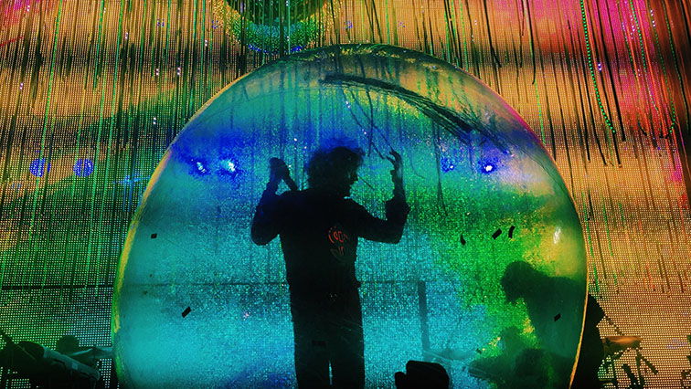 Flaming+Lips+set+The+Pageant+ablaze+in+fantastical+concert