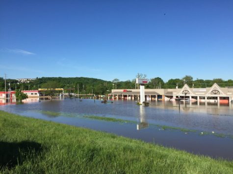 Rains cause record flooding in Eureka. The Meramec River crested at roughly 46 feet, causing RSD to cancel school for four days.