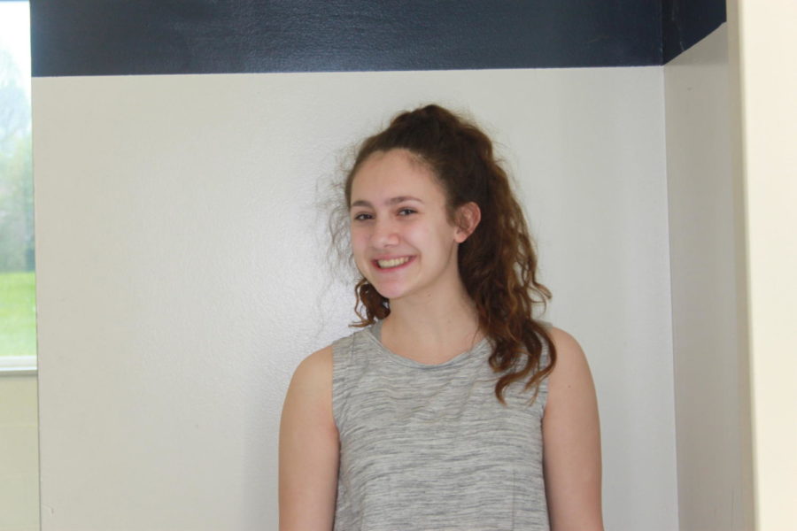 Trinity Harmon, sophomore, is running for Junior Class President. I want to make a difference in our school, and I feel like I have a lot of good ideas. I remember going to dances and just hearing people complain, and I want to make sure people have fun times at school events. 