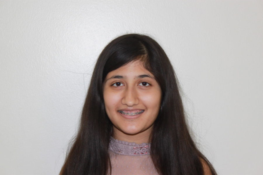 Sriya Kosaraju, sophomore, is running for Junior Class Secretary. I believe that I can make a difference in organizing important events for the class of 2020.
