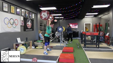 MHSNews | Competitive Weight Lifter Prepares for American Open