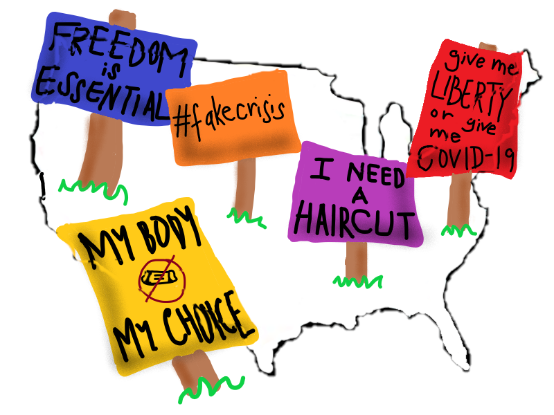 People from California to North Carolina demand political leaders to reopen their states for reasons as innocent as wanting a haircut or as paranoid as believing COVID-19 is a hoax, and Missouri is not any different.