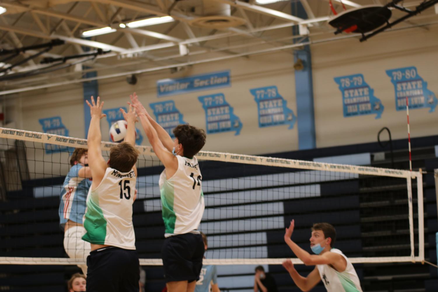 Photo+Gallery%3A+Varsity+Boys+Volleyball+Faces+Parkway+West