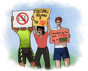 Many fans have voiced their opposition and protested the European Super League. 