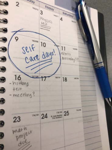 School districts in Illinois and the surrounding St. Louis area have begun to offer self-care days. Christy Johnson, junior, has been advocating for similar change in RSD. Everyones trying to do everything all the time which can get pretty stressful, Johnson said.