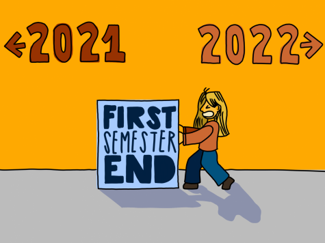 With the end of first semester pushed back until after Winter Break, students and staff are not able to relax and recharge over the break. I think students should get to enter 2022 without the unnecessary stress of final exams and final projects. 