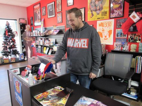 Brandon Forrest, owner of local comic shop Altered State, opened in October. Forrest said that Spider-Man has sold over 218 comics in the last two months. 