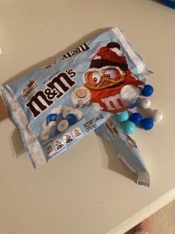 The White Chocolate Pretzel Snowball M&Ms are a seasonal flavor. They have a sweet and salty taste and are a great snack for the holidays.