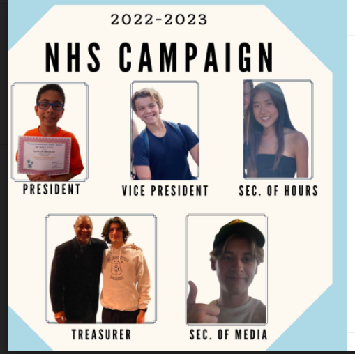 The NHS running groups have created Instagram accounts to promote their agendas and gain support in hopes of being elected for the 2022-2023 school year. 