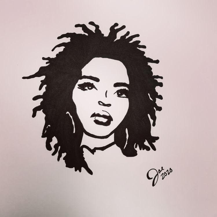 This image is what Lauryn Hill lover tend to get tattooed. 
