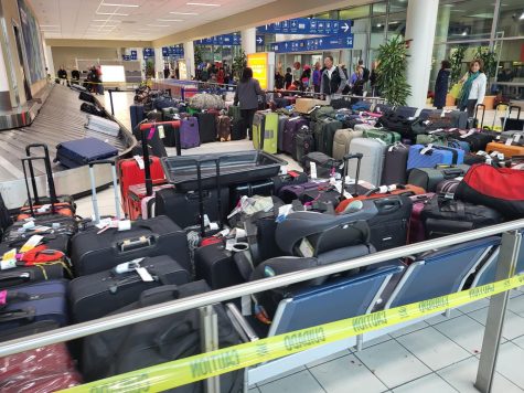 Due to the mass cancellation of flights, many people were unable to locate their luggage. Max Quallen, sophomore, has yet to receive his luggage from Southwest Airlines. “Nobody could find their bags, Quallen said. It was a complete mess, and everybody was freaking out.