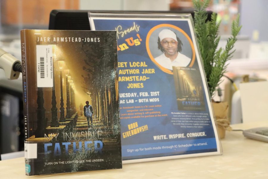Jaer Armstead-Jones wrote “My Invisible Father”. This book is about three different teen characters who live in the St. Louis area. These teens learn to overcome the obstacles of not having a father present in their lives.