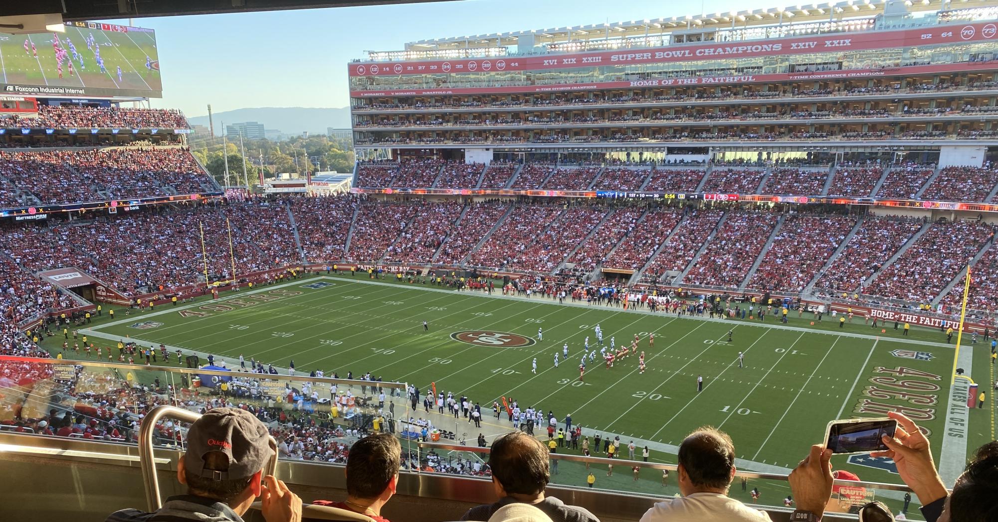 The San Francisco 49ers played the Dallas Cowboys at Levi’s Stadium on Sunday, Oct. 8. 