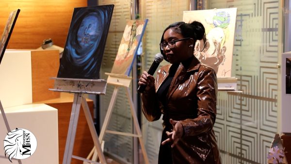 MHSNews | Local Artist Showcases Work for Black History Month