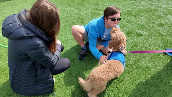 MHSNews | Duo Dogs Visit Special Olympics