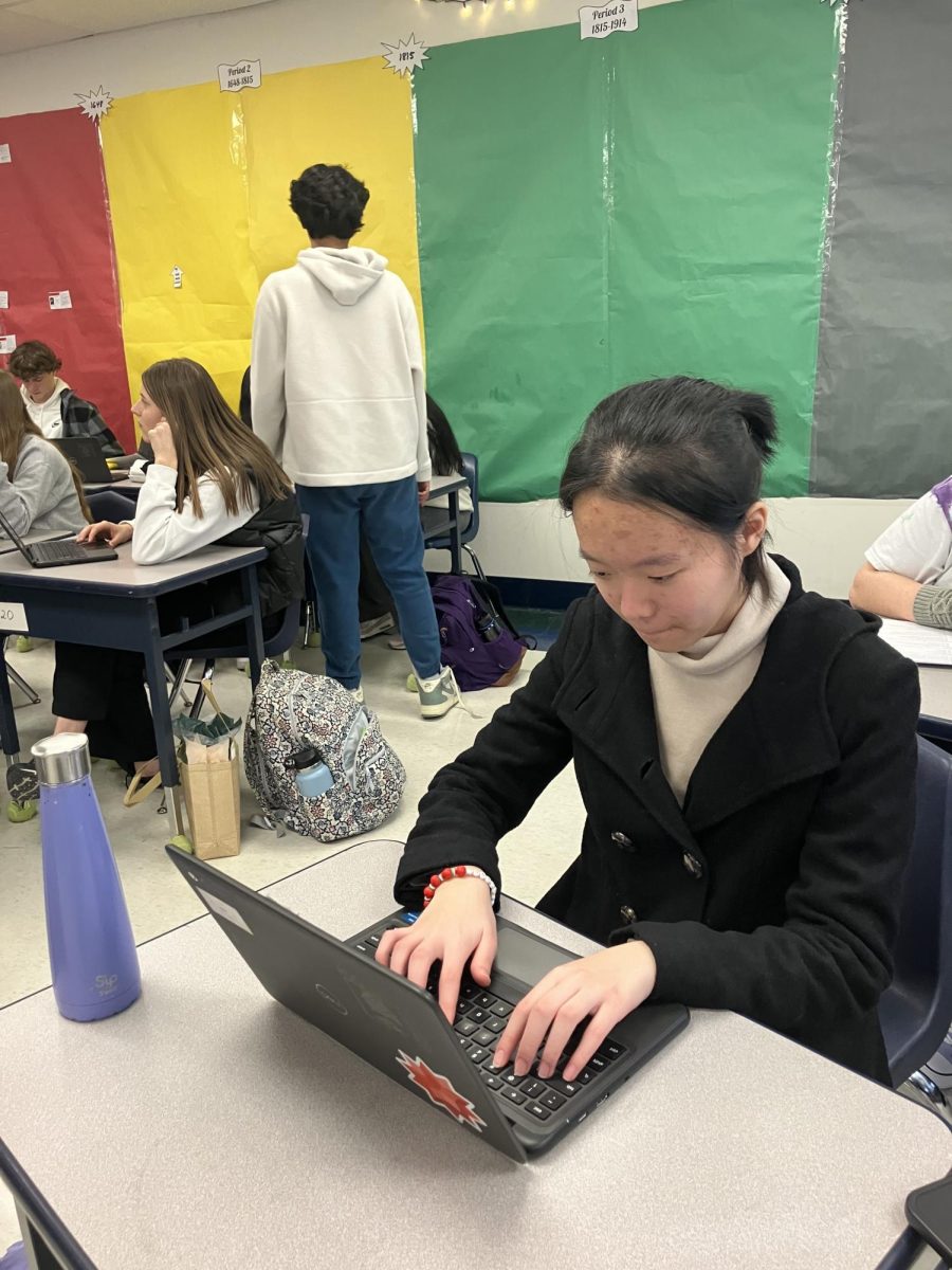 Ivy Wang, sophomore, finds languages with a Latin-based alphabet easier to understand phonetically as they are similar to English. 