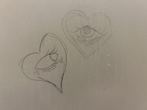 Nearly every bathroom stall in the building has graffiti. This graffiti was in the girls bathroom on the third floor A-wing.