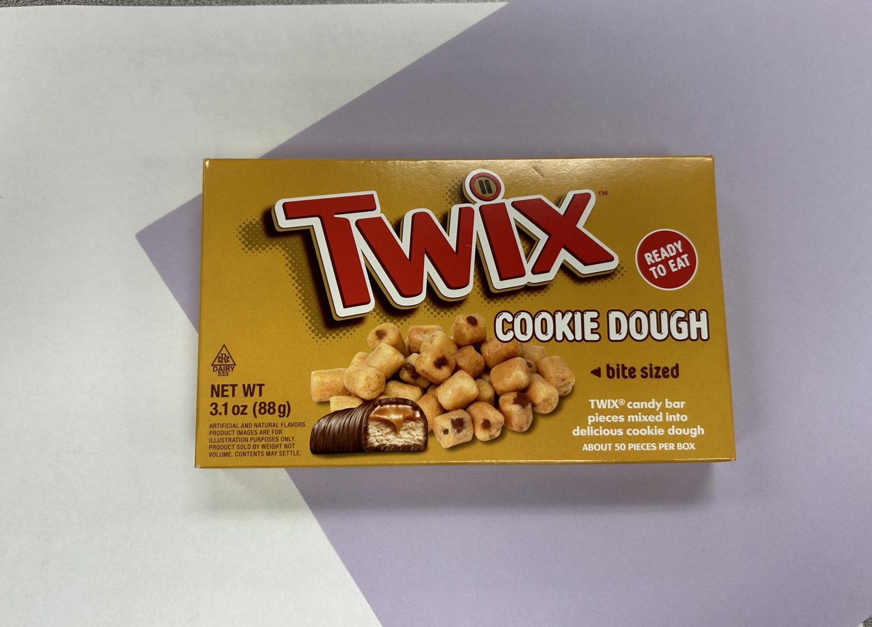 According to Twix, We’ve paired the classic TWIX taste you know and love with a creamy, cookie dough-flavored layer. You just can’t go wrong. We think they did go wrong.

