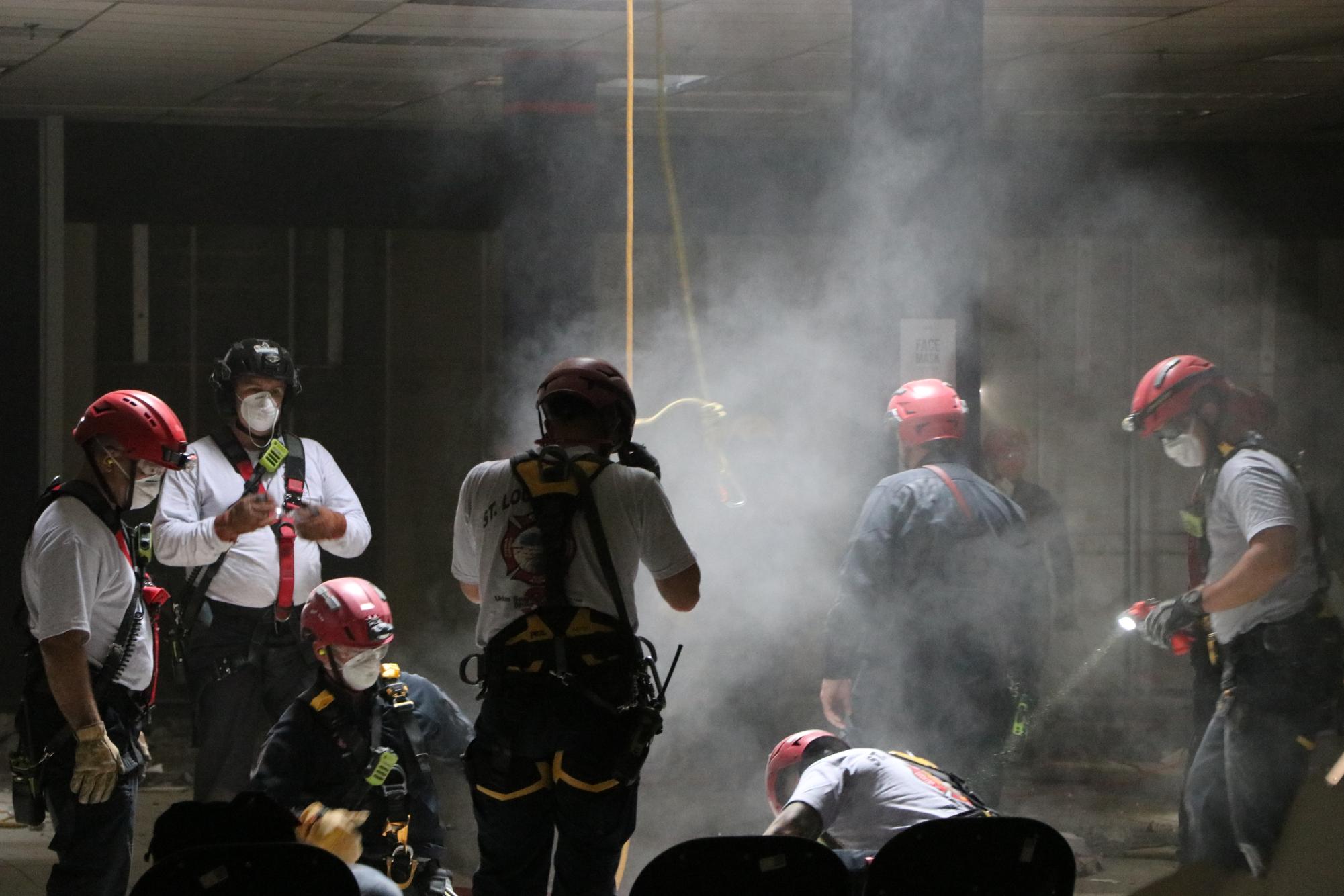 Local First Responders Participate in Disaster Training at Chesterfield Mall