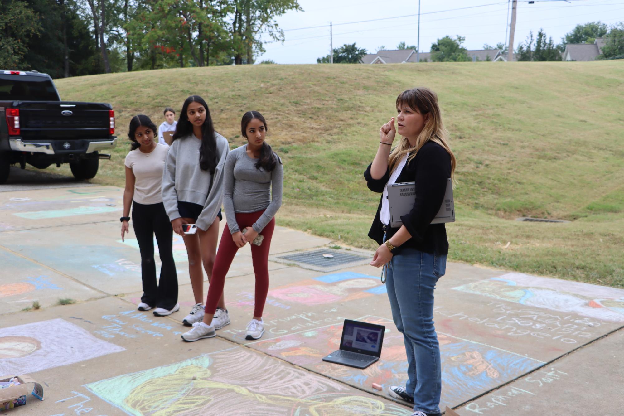 AP Euro Students Recreate Renaissance Art