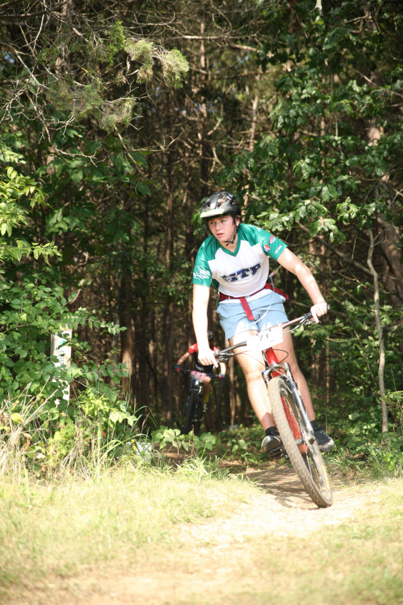 Conrad Will senior, mountain bikes for the Vipers.