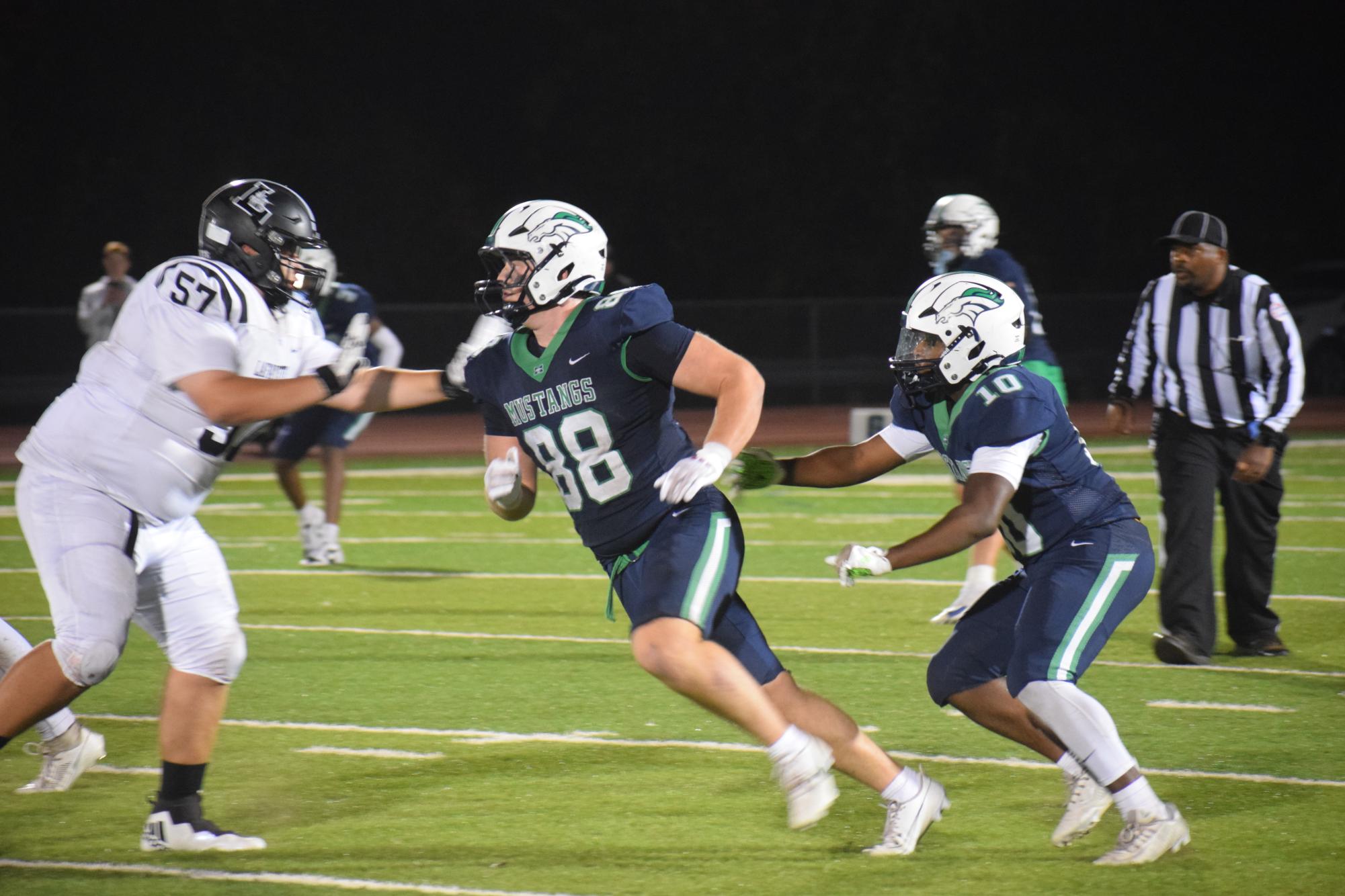 Varsity Football Faces Off Against Lafayette for Senior Night