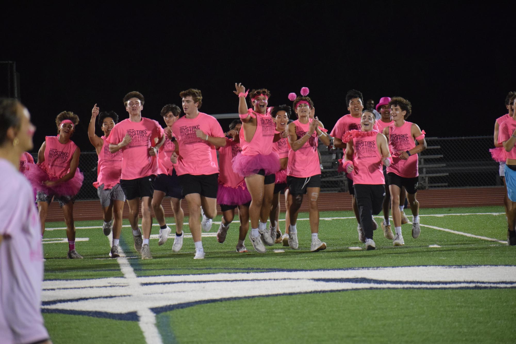 Senior Women Defeat Junior Women in Flag Football