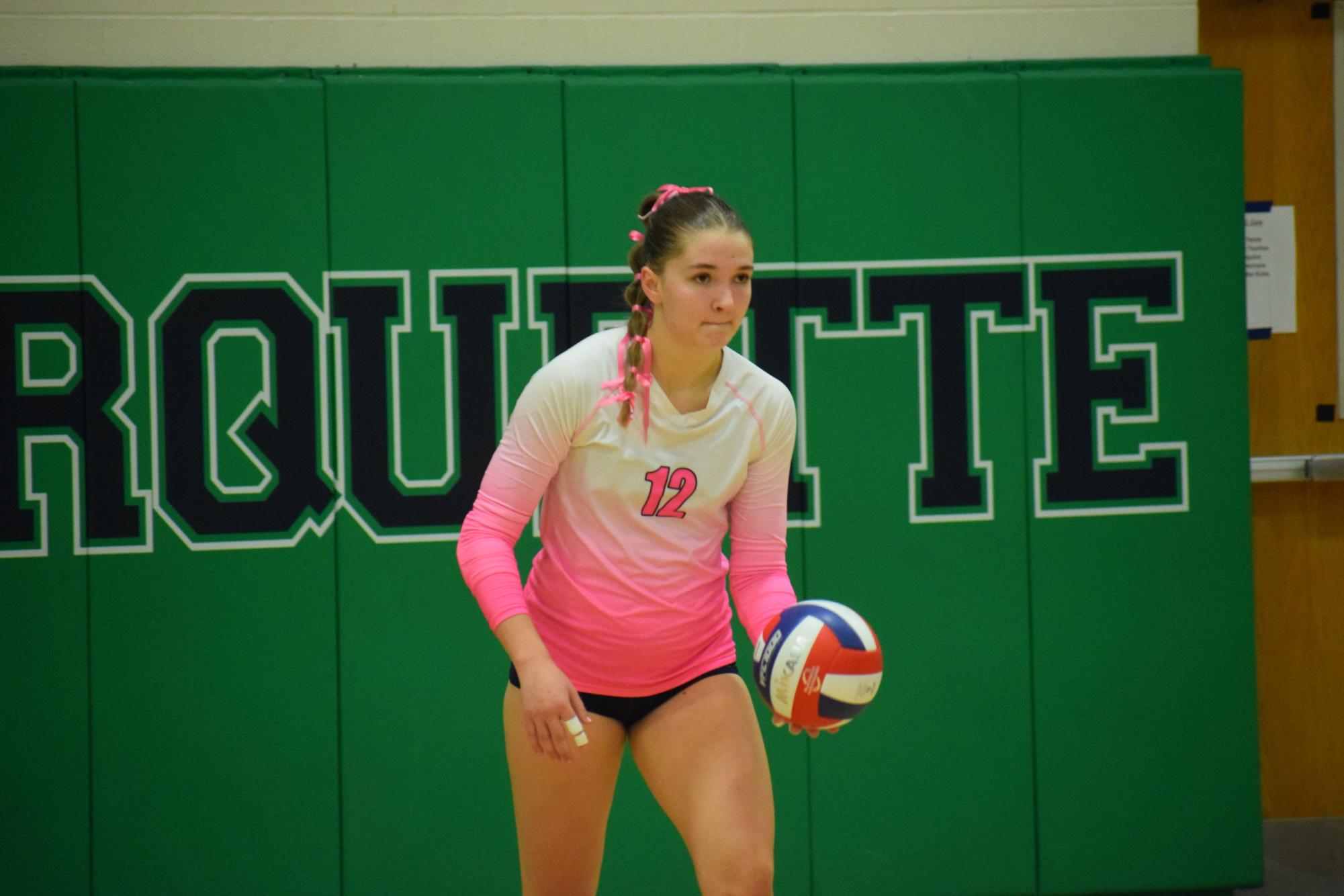 Junior Breaks Girls Volleyball Blocking Record