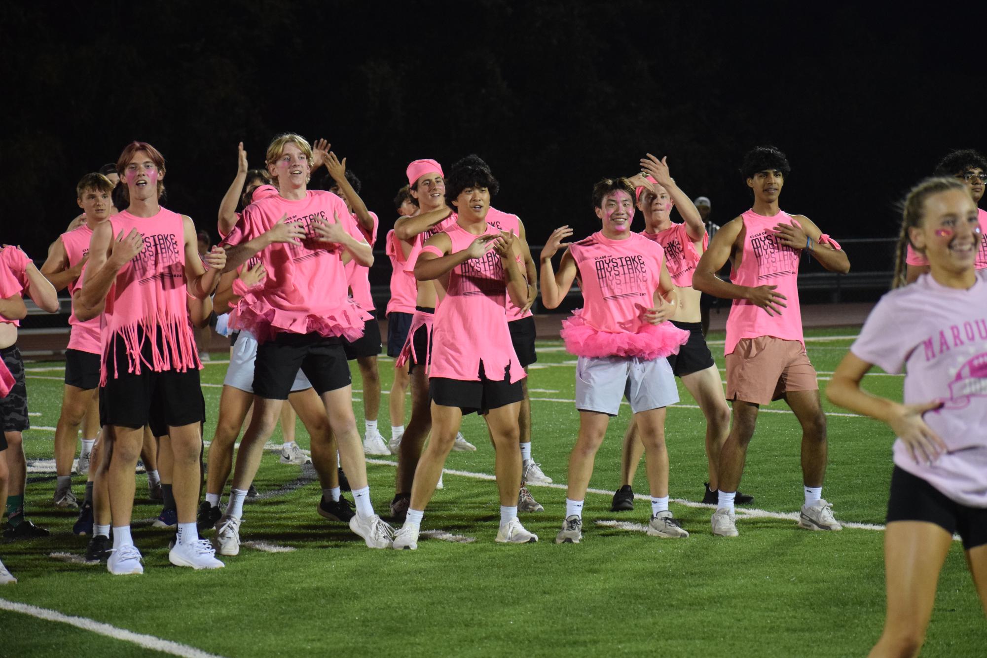 Senior Women Defeat Junior Women in Flag Football