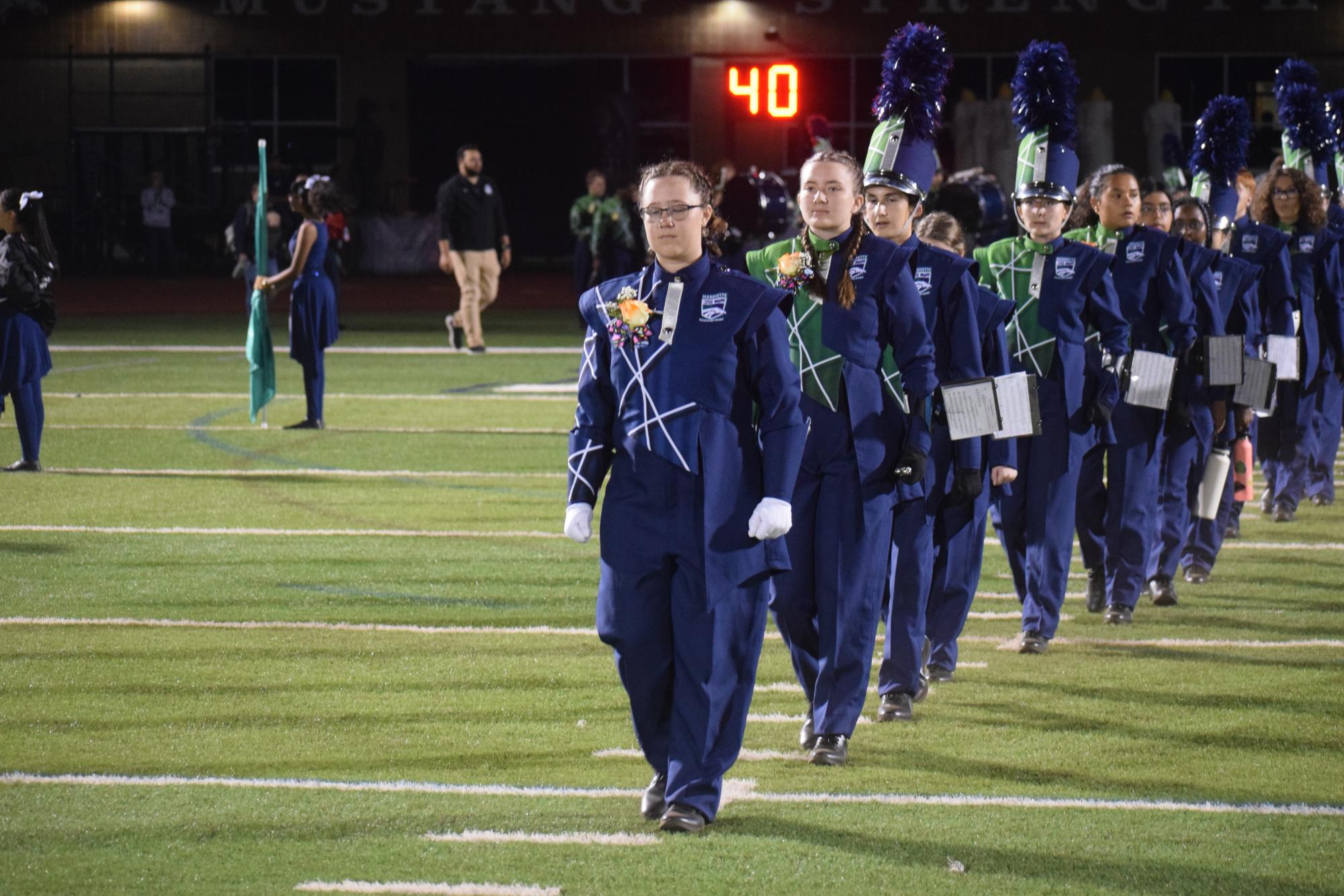 Varsity Football Faces Off Against Lafayette for Senior Night