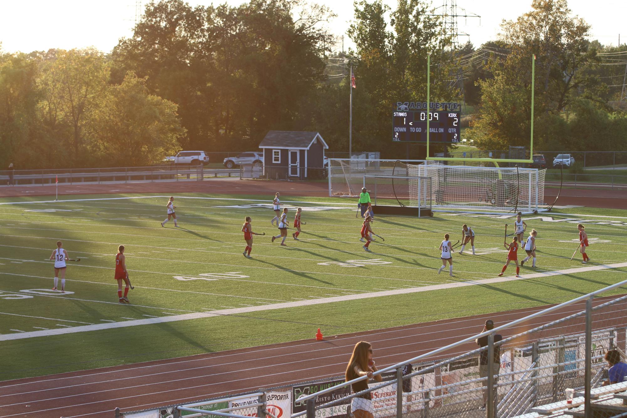 Varsity Field Hockey Faces Kirkwood