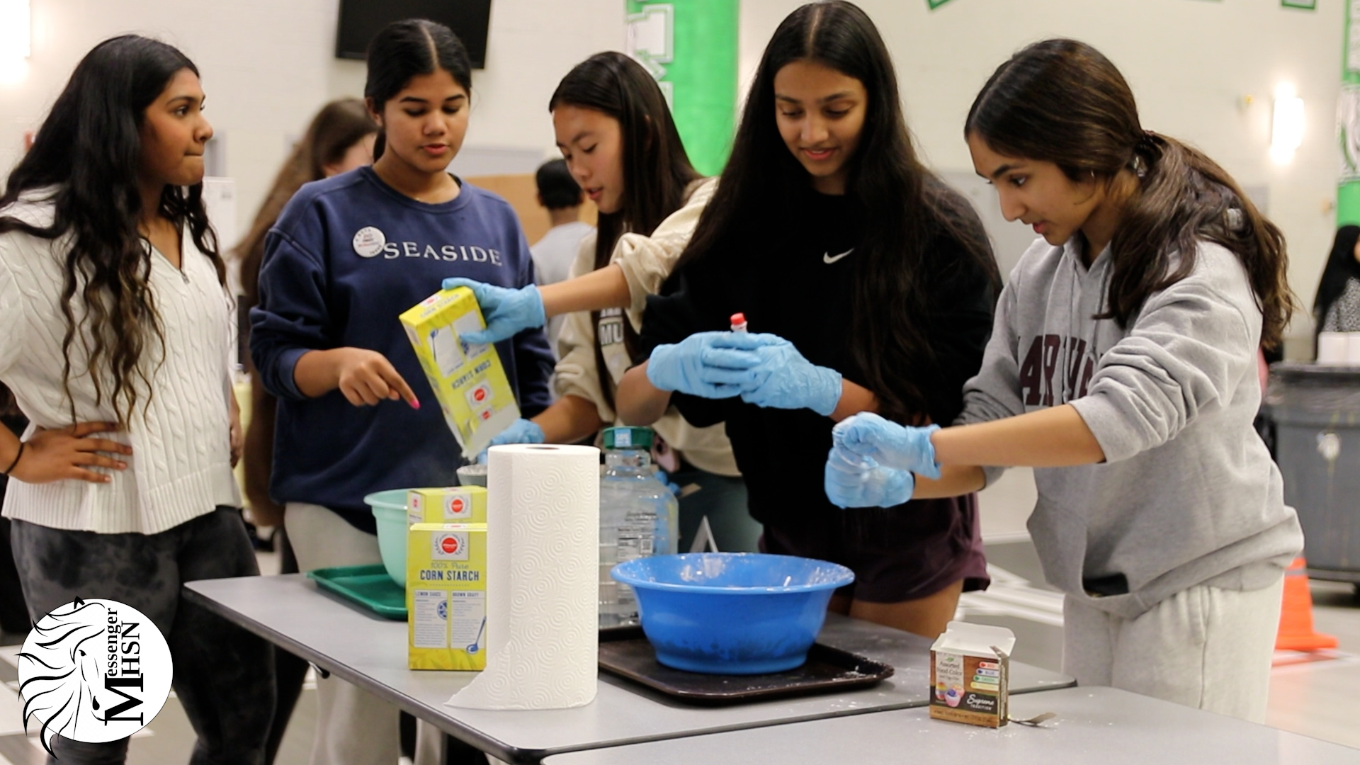 STEM night, an evening for young children to discover organizations and clubs in our community, was held Tuesday, Nov. 12. Dr. Cathy Farrar, HOSA Sponsor and science teacher at Marquette, explains more about the event and it's importance, along with HOSA representatives Abhiram Permareddy, senior, and Navin Ramamoorthy, senior.