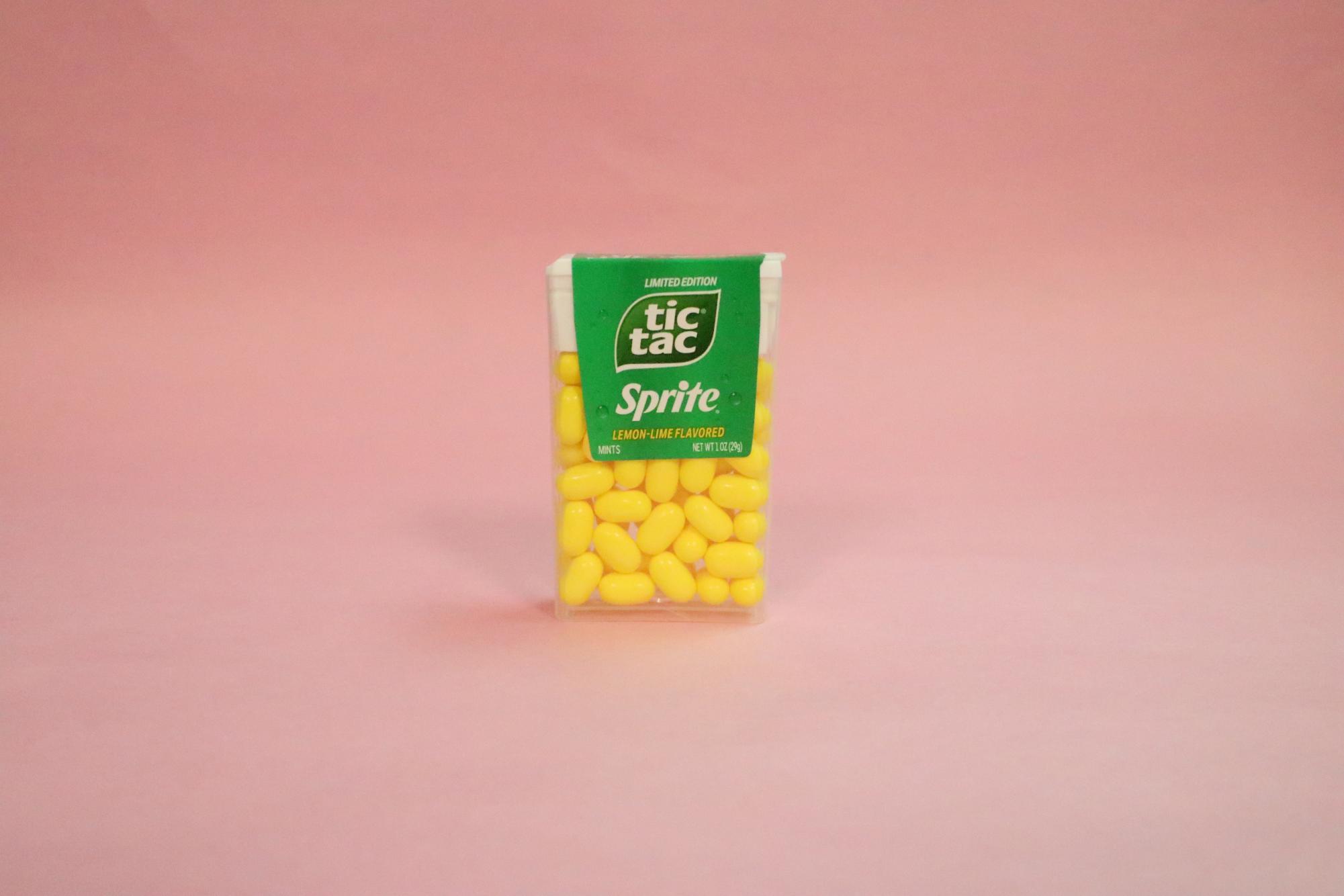 Tic Tac teamed up with Sprite to offer a lemon-lime inspired mint.