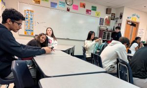 In classes such as French 3, every student was present during class, which is the result of new guidelines for attendance set in place by Dr. Tracey Waeckerle. These guidelines were able to fix many attendance issues which had arisen from COVID-19.