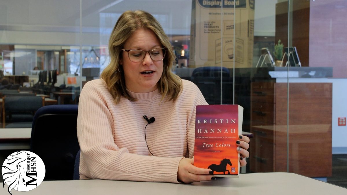 This Book Buzz invites Kelly Baker, attendance, to talk with Brittany Sharitz, librarian, about the book “True Colors” by Kristin Hannah. The two also explore other popular titles by Hannah.
