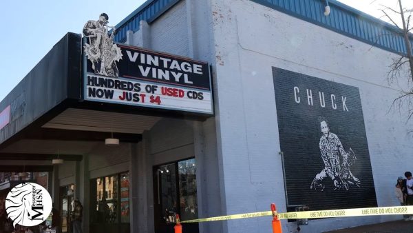 Vintage Vinyl, located in the Delmar Loop, is one of students' favorite St. Louis attractions.