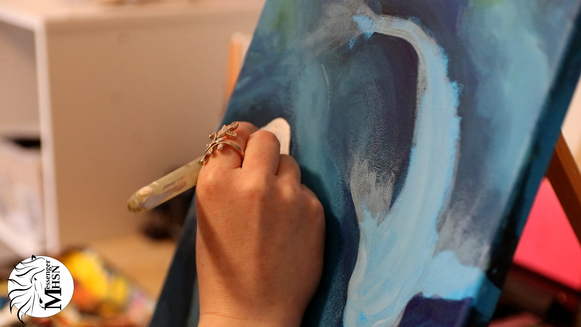 Freshman Morgan Bader found herself unable to join an art club due to timing issues. She decided she would take it into her own hands to create a club that better fits her schedule and helps the environment at the same time, the Recycled Art Club.